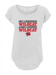 Футболка Disney High School Musical Wildcat белого цвета F4NT4STIC