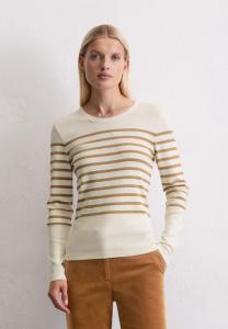 Топ Marc O'Polo STRIPED, Multi Pure Sand/Beige