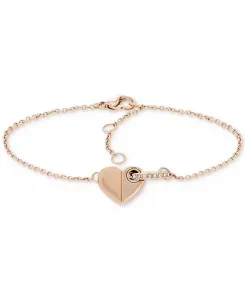 Кольцо «Паве» и браслет с сердечками Tommy Hilfiger, carnation