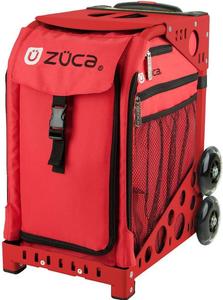 Сумка ZUCA со вставкой Chili и красной рамкой с мигающими колесами, Red