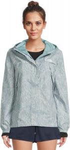 Женская куртка-дождевик The North Face Antora с принтом, голубой