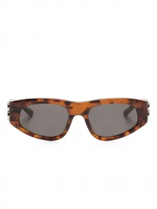 Солнцезащитные очки в оправе 'кошачий глаз' Balenciaga Eyewear, коричневый