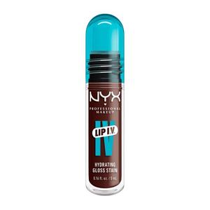Увлажняющий блеск для губ NYX Professional Makeup Lip I.V. Hydrating Gloss Stain, Mocha Me Wet, 5 мл