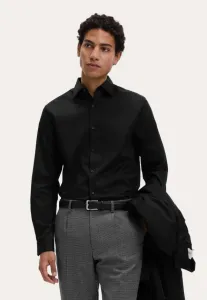 Рубашка прямого кроя, легко гладится. Marks & Spencer, Black