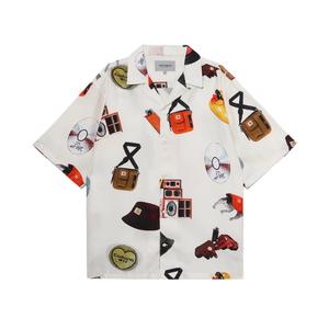 Рубашка с принтом Jacob Rochester Music Carhartt WIP, Ecru
