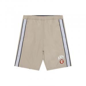 Повседневные шорты мужские бежево-коричневые BGE Aape, бежевый/коричневый
