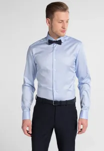 Рубашка Eterna с длинными рукавами "SLIM FIT", голубой