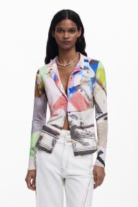 Футболка с художественным принтом