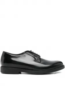 Дерби на шнуровке Fratelli Rossetti, черный