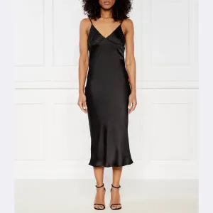 Атласное платье Liu Jo, черный