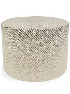 Пуф Brouges с узором зигзаг Missoni Home, черный