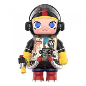 Mega Space Molly 100% Anniversary Collection 2 Mystery Boxes Single Blind Box/whole Box 9 Pcs POP MART