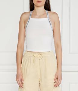 Топ CALVIN KLEIN JEANS Slim Fit, белый