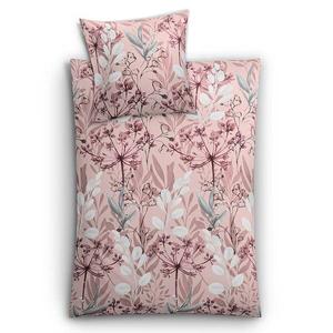 Сатиновое постельное белье мако лукардис Kleine Wolke, розовый