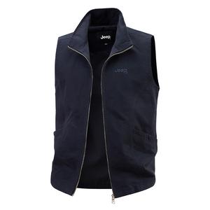 Жилет Unisex Stand Collar Moderate Workwear Jeep, черный