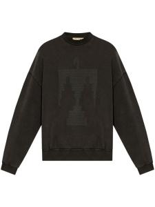 Толстовка с графическим принтом Fear Of God, черный