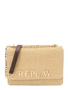 Сумка через плечо REPLAY, бежевый