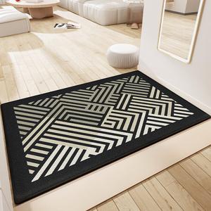 Dajiang Ковер 100х160 см для прихожей, Home Grid, Vintage Doormat, Xian Tiao Shu, легко чистить