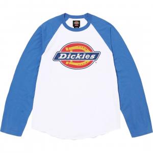 Топ Dickies Raglan с длинным рукавом Supreme, белый
