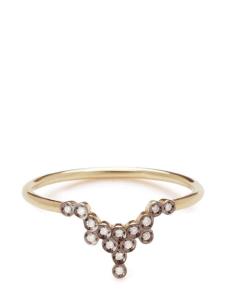 Кольцо Charnières с бриллиантом из желтого золота 18 карат Yannis Sergakis, золотой