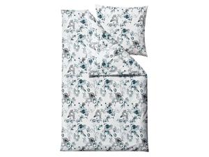 Постельное белье Flower Burst белое, 135/200 см, органический хлопок Södahl, белый