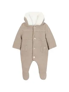 Комбинезон с капюшоном Tartine Et Chocolat, коричневый