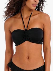 Топ бикини бандо на косточках Jewel Cove Plain Freya, Black