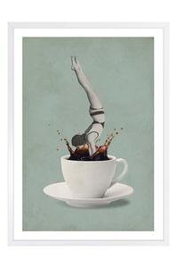 Репродукция на бумаге в раме 50х70 см. Inne, мультиколор