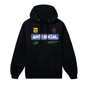 Худи Anti Social Social Club Sponsored Hoodie, Black