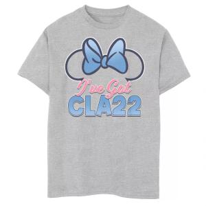 Футболка Disney Minnie Mouse I’ve Got Class 2022 для мальчиков 8–20 лет Licensed Character