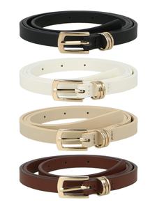 ABOUT YOU Ремень в бежевом, коричневом, черном, белом цветах