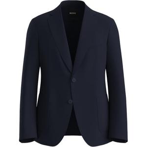 HUGO BOSS Мужской пиджак для делового костюма темно-синий, Dark Blue