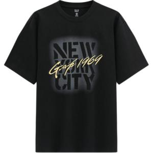 Футболка унисекс GAP, черный