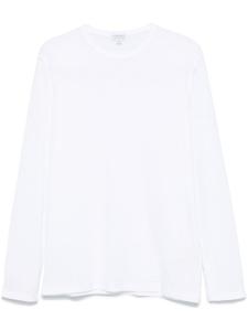 Футболка из хлопка Sunspel, белый