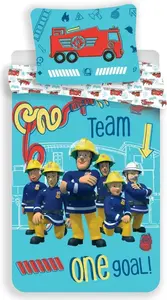 Пододеяльник Brandweerman Sam сборный 140 х 200 см - хлопок Jerry Fabrics