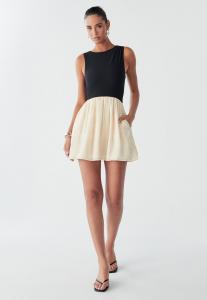 Платье BWLDR VIEW MINI, Black Contrast/Black