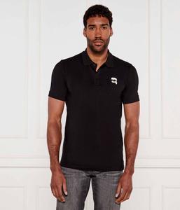Рубашка поло Regular fit Karl Lagerfeld, черный