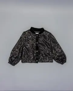 Детская куртка с черными пайетками Fina Ejerique