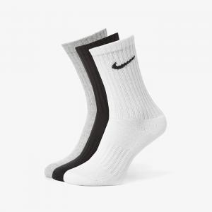 Носки Nike Value, 3 пары, серый / черный / белый