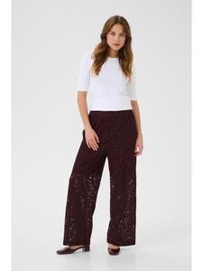 Kaffe Повседневные брюки KAnomi стандартного кроя цвета "фадж"