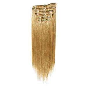 Накладные волосы fashiongirl clip-in extensions #60 platinblond - 65 cm Fashiongirl, #27 mittelblond - 50 cm, количество 1 шт.
