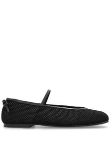 Кожаные балетки Nodaleto, черный