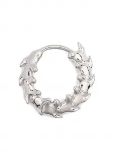 Мини-серьга-кольцо "След Змеи" (одна штука) Shaun Leane, серебристый