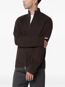 Кардиган на молнии Soft Goat, коричневый