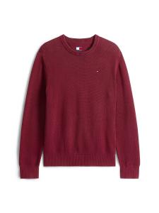 Свитер Tommy Jeans ESS, бургундия