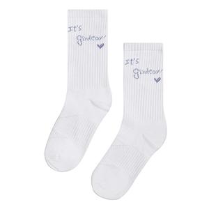 Носки высокие Deep Breath с принтом, черный