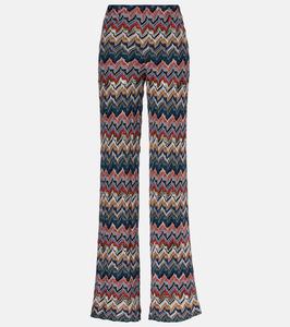 Открытые палаццо-брюки Missoni, Multicolor tones