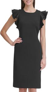 Женское стеганое мини-платье Tommy Hilfiger, Black Combo