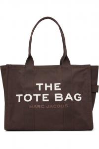 Marc Jacobs Большая коричневая холщовая сумка-тоут