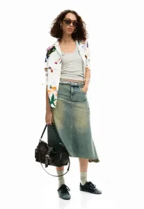 Сумочка с цветочной аппликацией Desigual, Brown